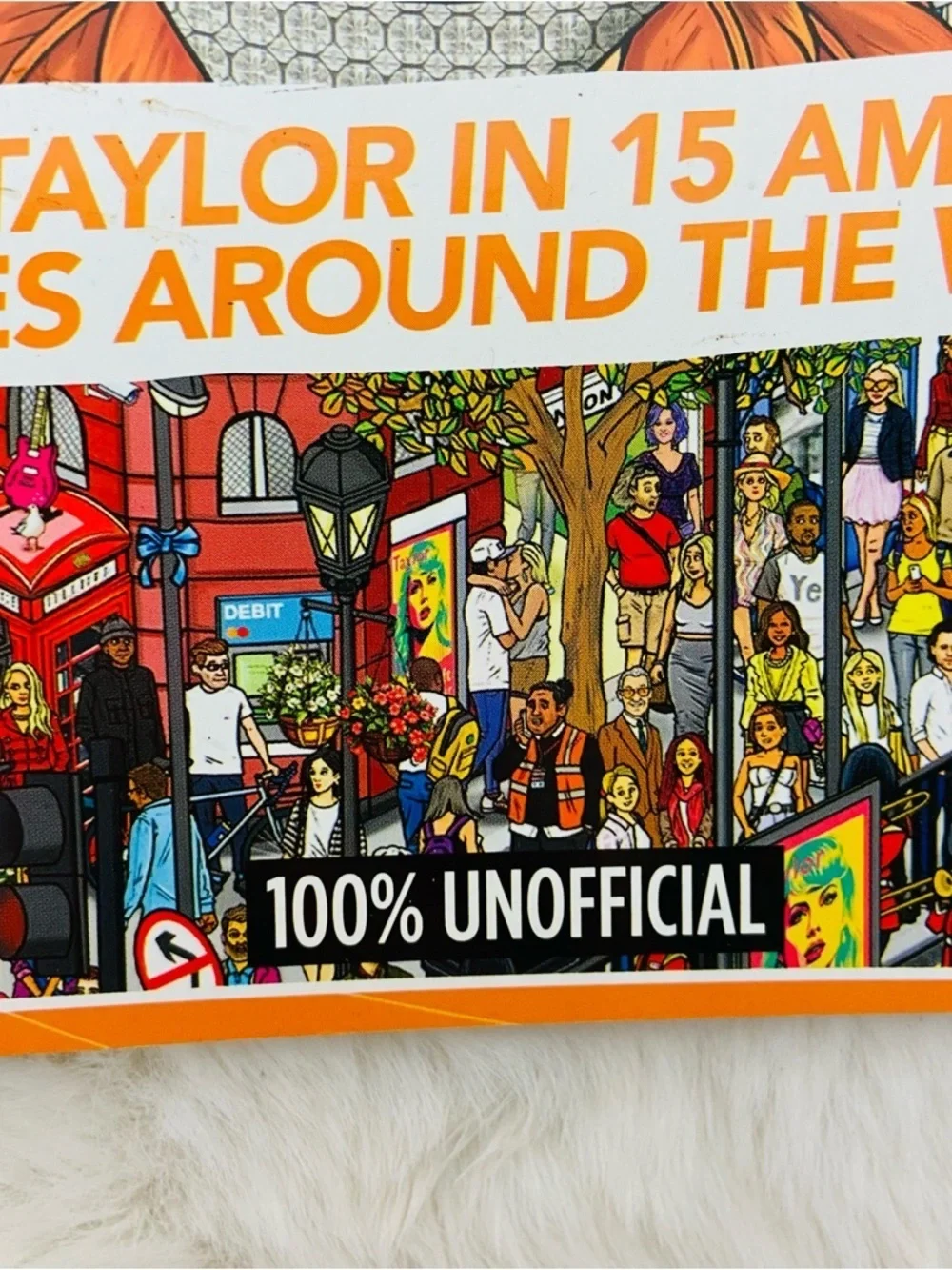 Taylor Swift colorful illustrated